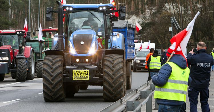 Protesty rolników