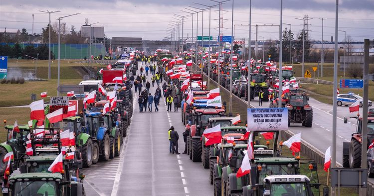 Protesty rolników