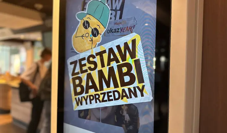 Zestaw Bambi wyprzedany