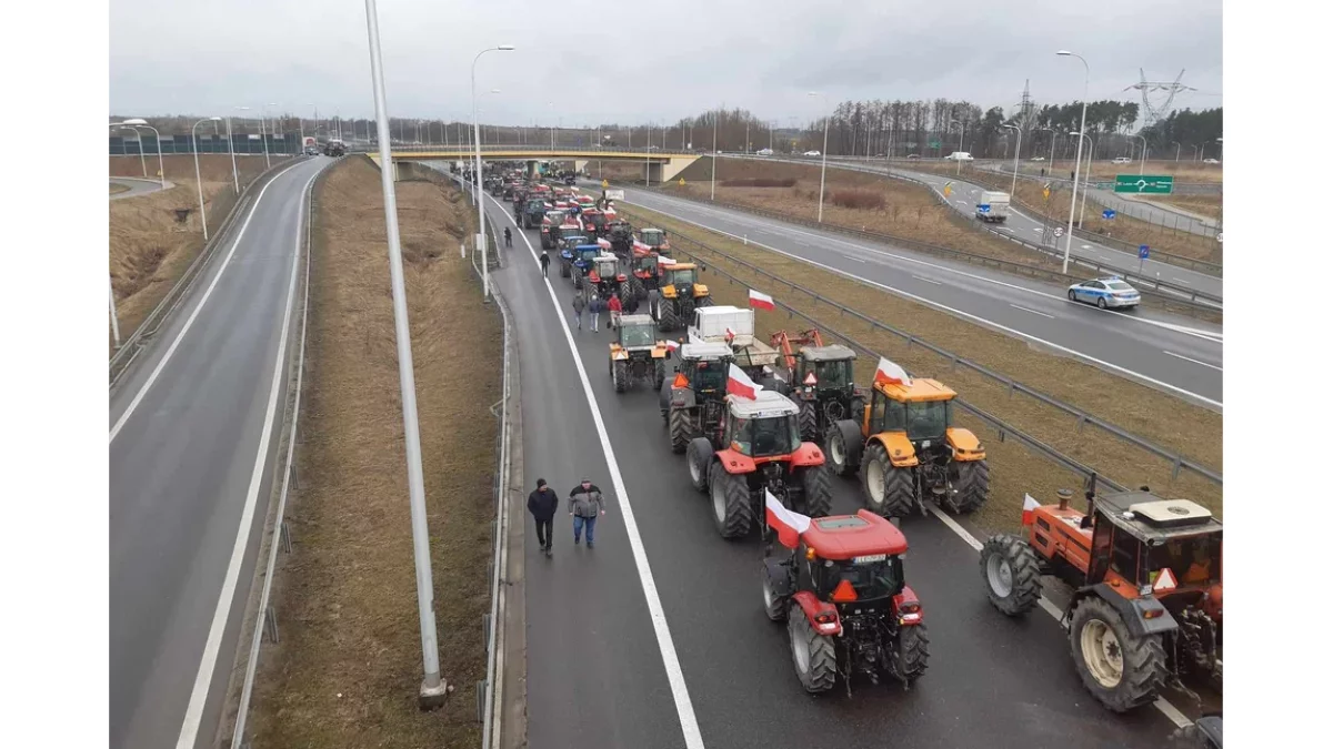 Protesty rolników